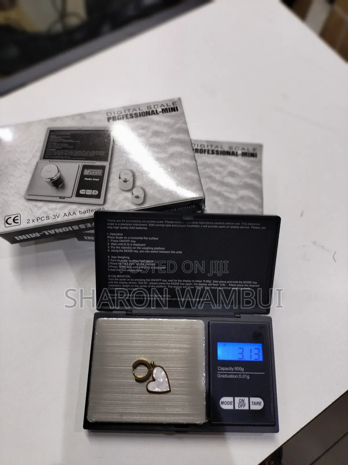 Accurate Grams Scale/ Professional Pocket Scale 0.01g