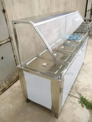 Stainless Steel Food Warmer Display