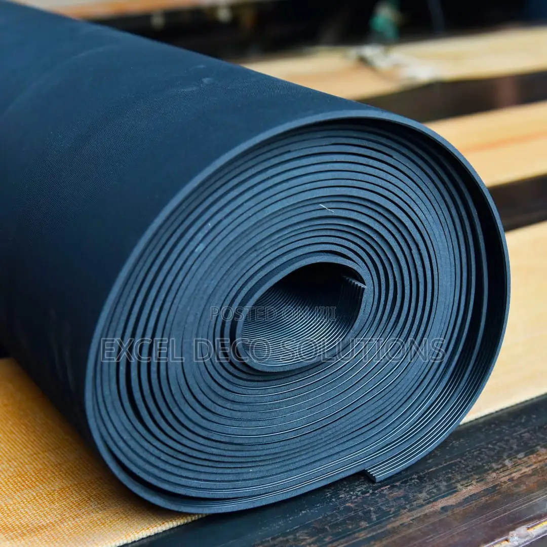 Ribbed Rubber Mat for Garages, Warehouses Shops