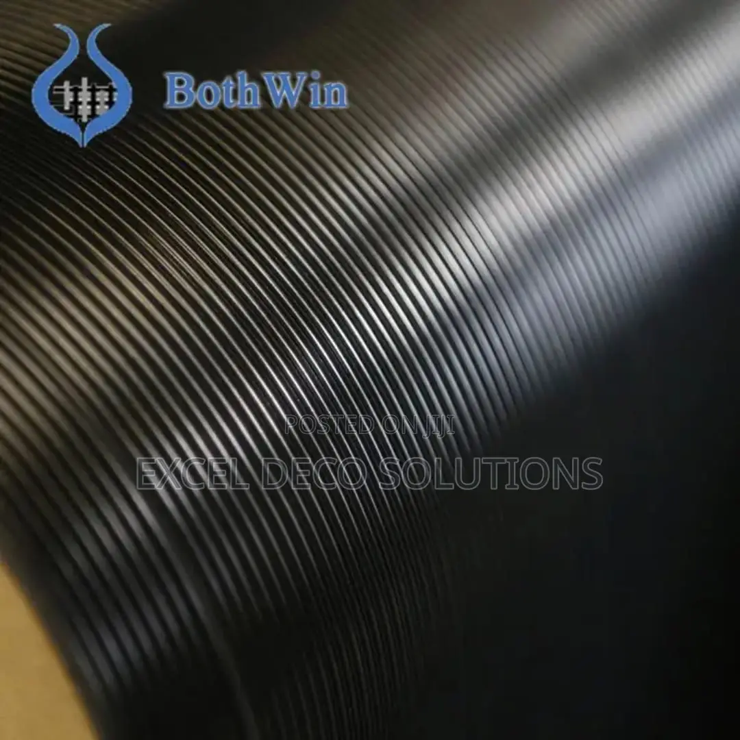 Ribbed Rubber Mat for Commercial Entrances Corridors