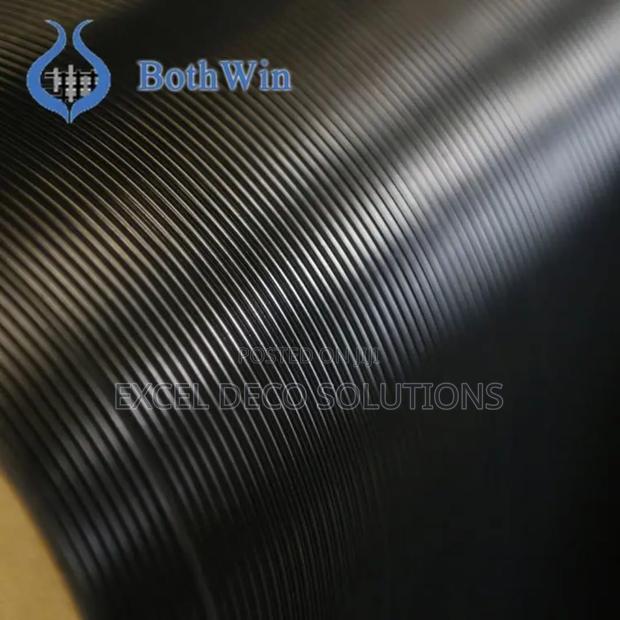 Ribbed Rubber Mat for Commercial Entrances Corridors