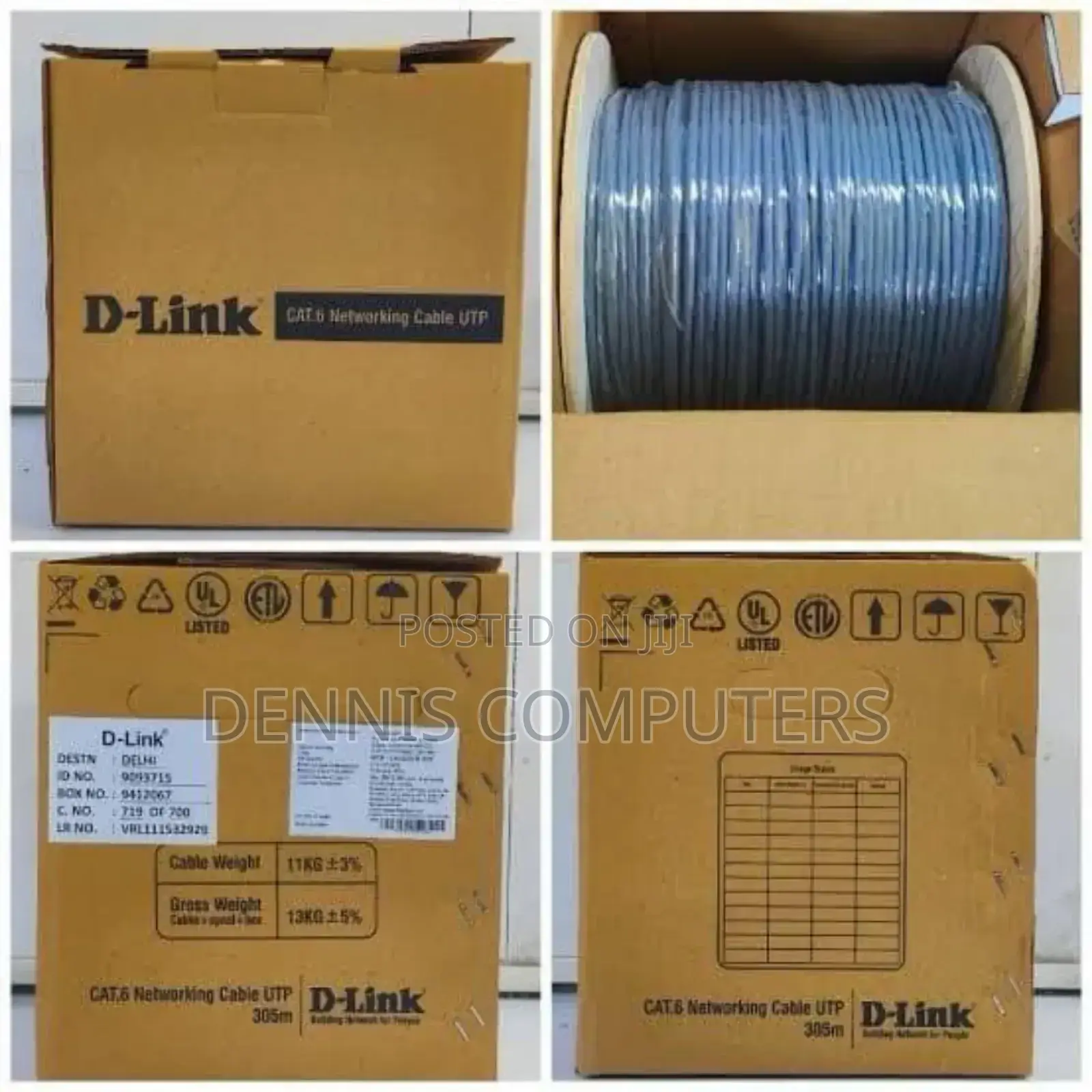 Outdoor Cable Cat 6 Gigalan Outdoor Cable