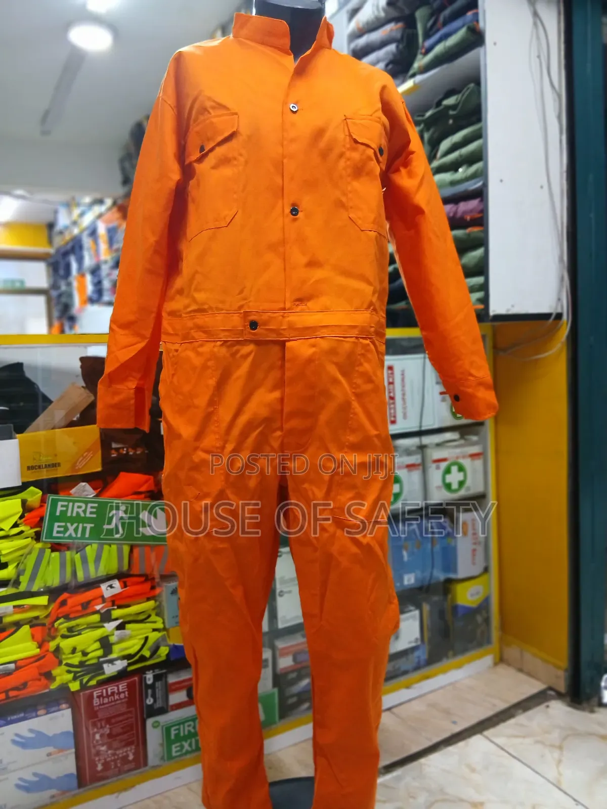 Practical Solutions Overall Floresent Orange