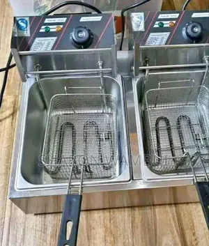 Double Deep Fryer Machine/ Affordable Chips Fryer Double 12l