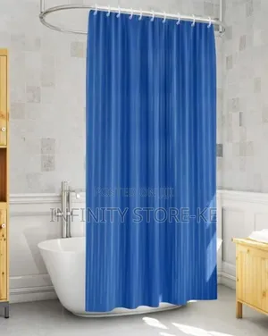 Stripped Shower Curtains/Waterproof Bath Partition Shower Curtains