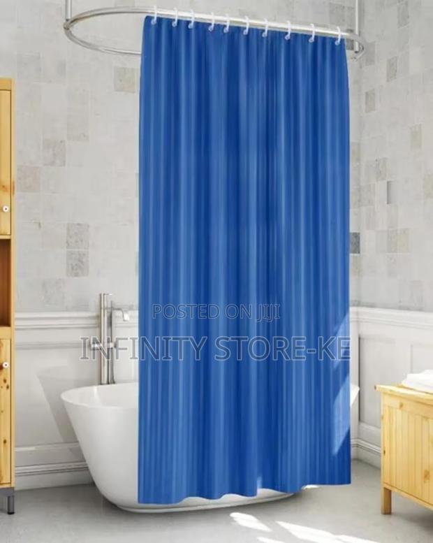 Stripped Shower Curtains/Waterproof Bath Partition Shower Curtains