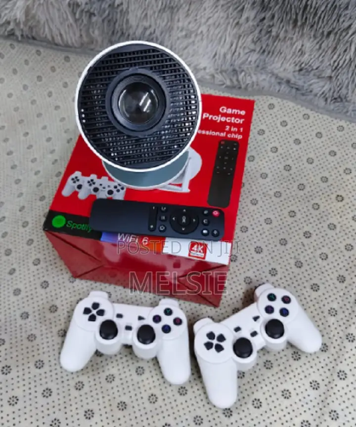 Projector 2 in 1 F300 Controller Gamepad Android 11 Mini Projector