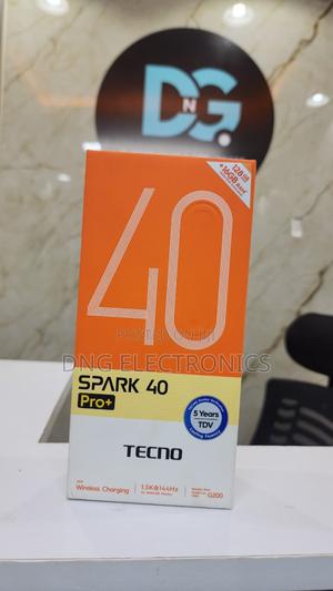 New Tecno Spark 40 Pro+ 256 GB Black - main view