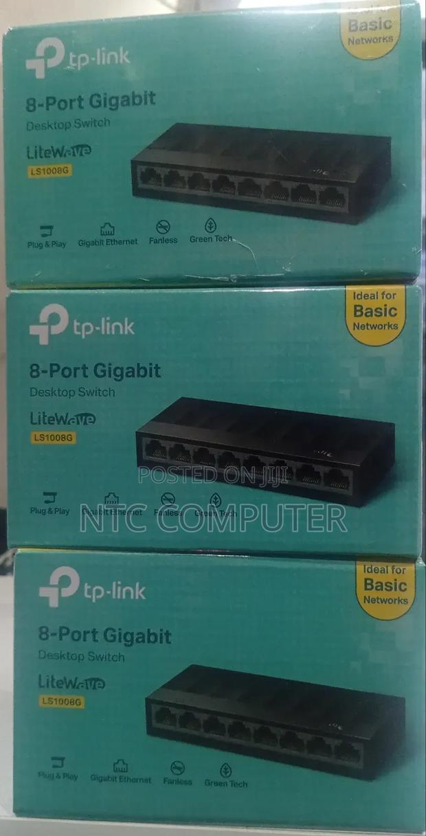 Tp-Link Ls 1008g 8-Port Desktop Switch