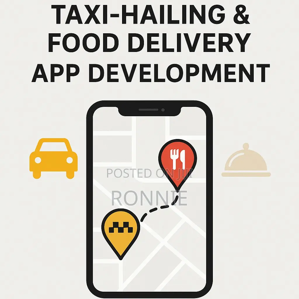 Taxi Hailing App Food Delivery Mobile App Development Services
