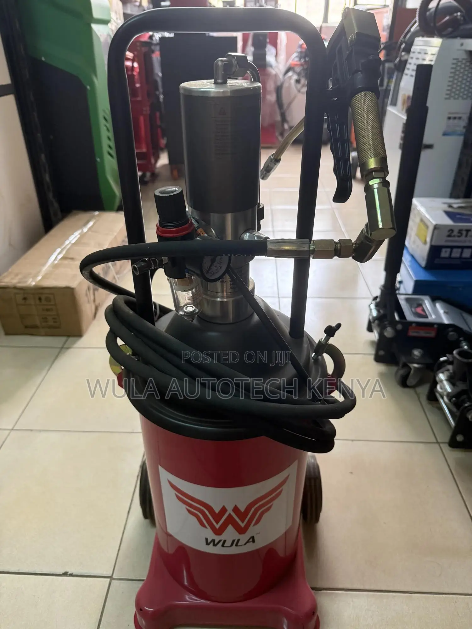 50:1 Portable Air-Operated Grease Pump Machine