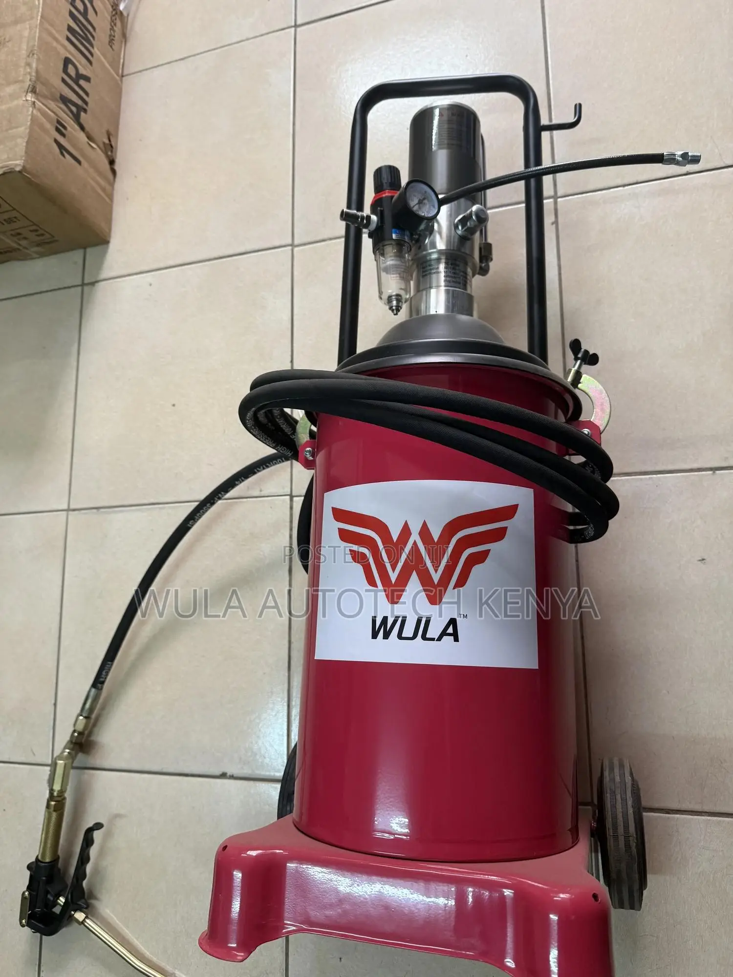 50:1 Portable Air-Operated Grease Pump Machine