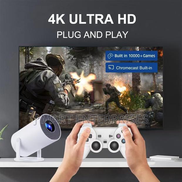 X10 Plus Retro Game Console With Projector, Hd Portable Projector - thumbnail 2