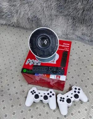 2-in-1 Portable Mini Projector Controller Gamepad Android 11