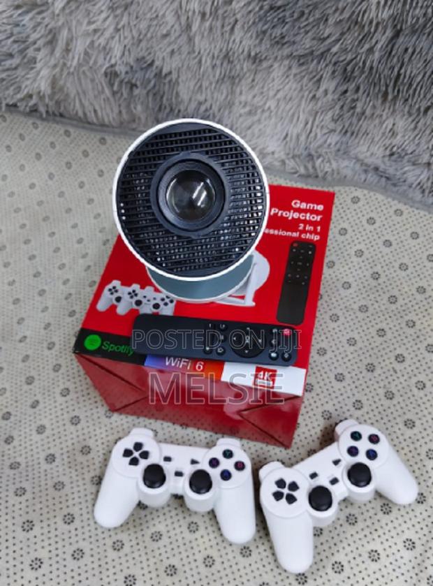 2 in 1 F300 Controller Gamepad Android 11 Projector 2 in 1