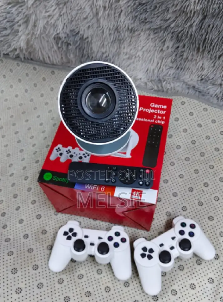 2 in 1 F300 Controller Gamepad Android 11 Projector 2 in 1