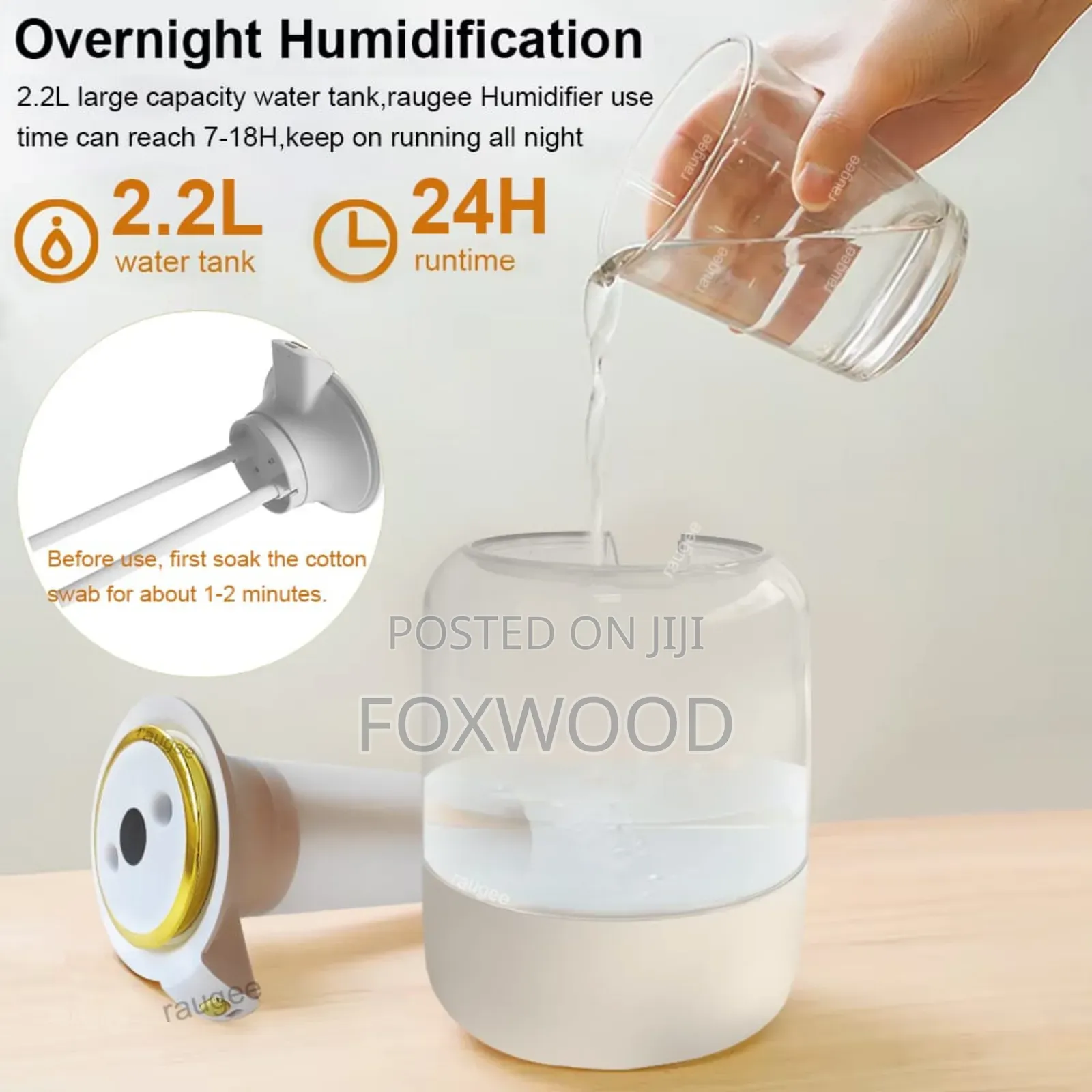 2.2l Big Capacity Humidifier.
