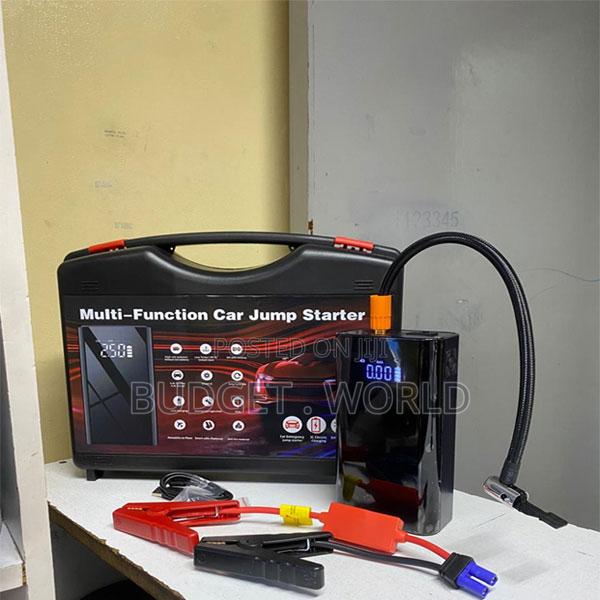 12v 2000a Car Jump Starter With 150psi Air Compressor 80000mah