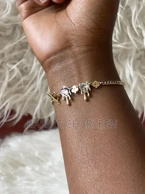 Gold-Toned Charm Bracelet
