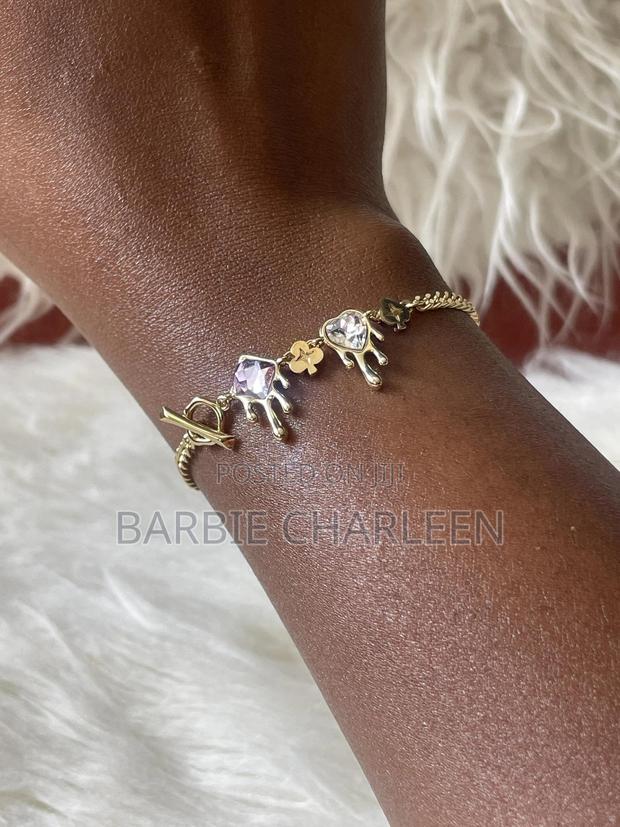 Gold-Toned Charm Bracelet - thumbnail 2