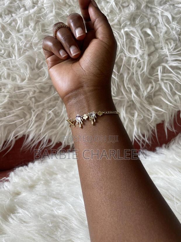 Gold-Toned Charm Bracelet - thumbnail 4