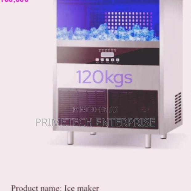 Commercial Ice Cube Maker Machine 120kgs (Single Phase) - main view