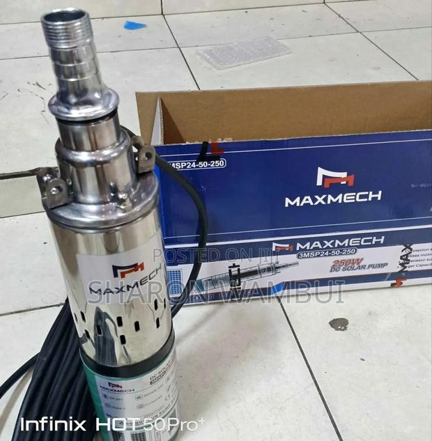 Max Mech Solar Water Pump 50m Head