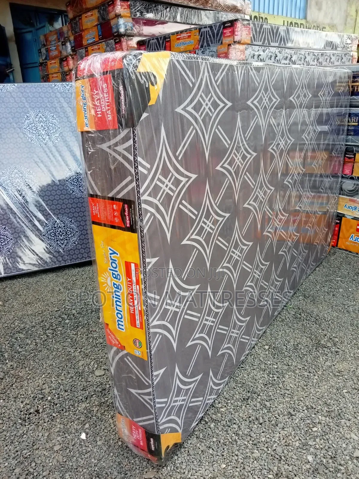 4x6 8inches Thick Furnished High Density Mattresses + Free Delivery.