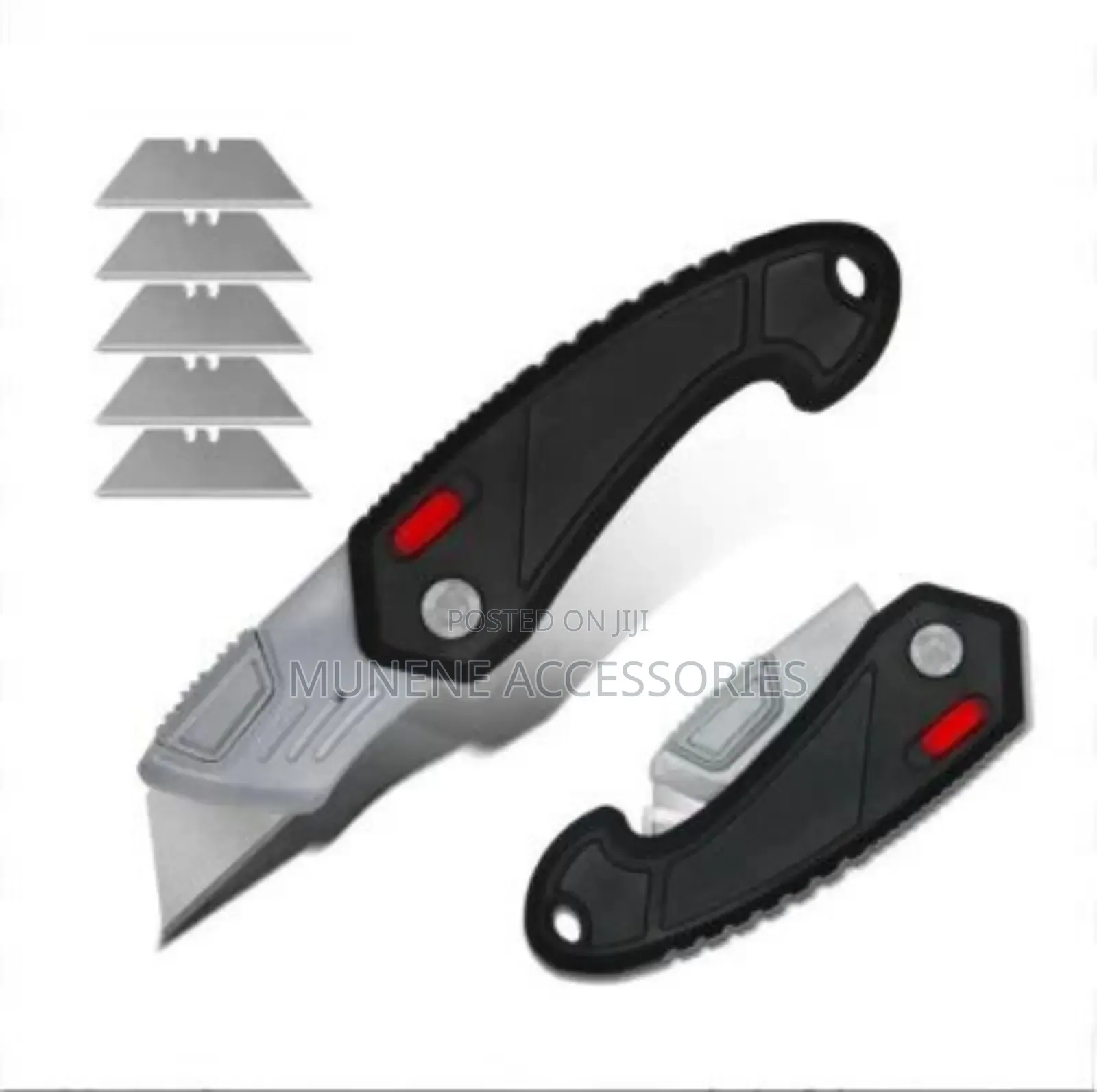 Folding Box Cardboard Carpet Carpenter Work Blade Safety Knife Cutter
