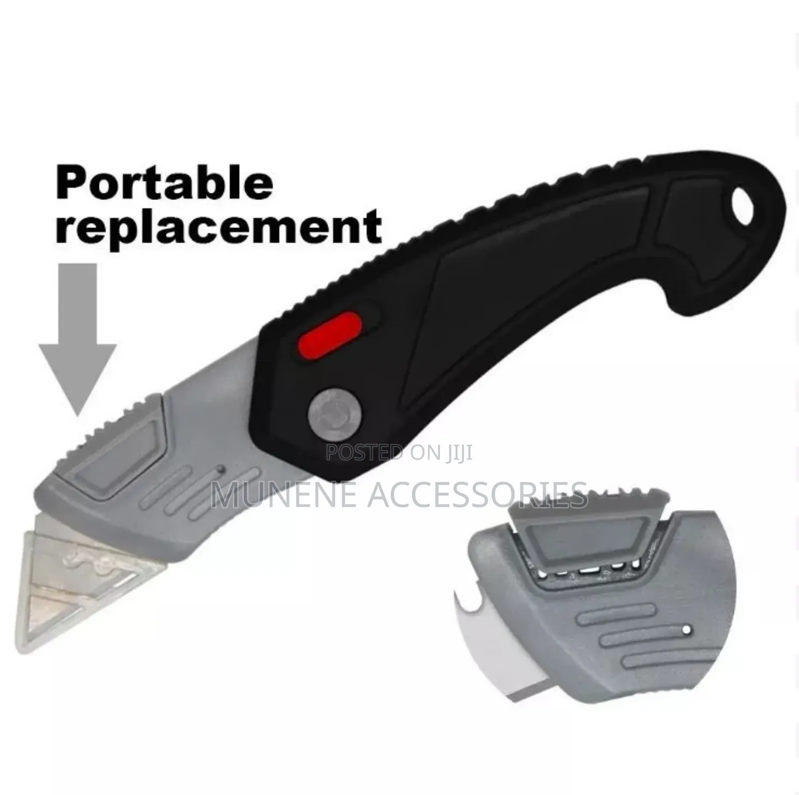 Folding Box Cardboard Carpet Carpenter Work Blade Safety Knife Cutter