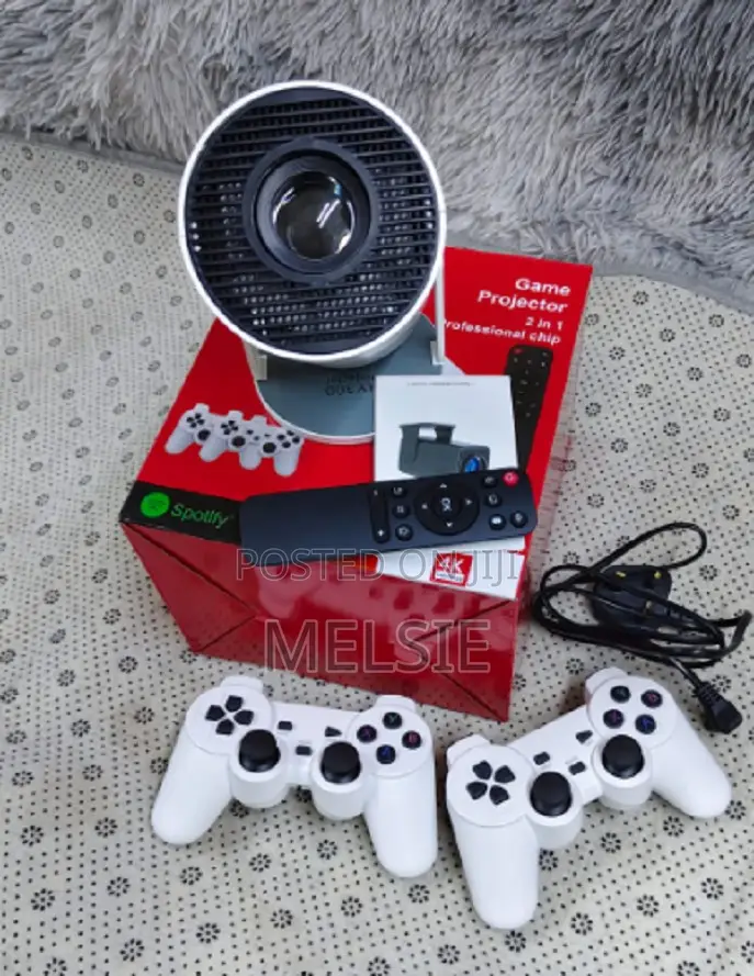 Hy300 720p Hd Wireless Android 11 Game Console Projector
