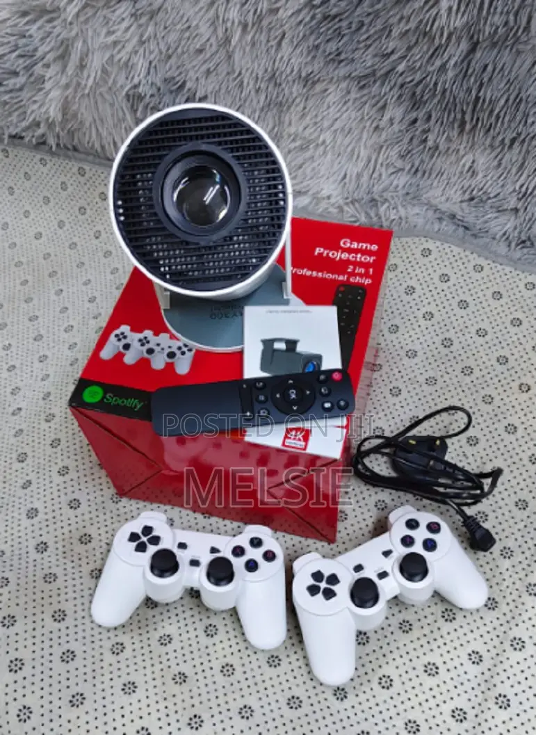 Hy300 720p Hd Wireless Android 11 Game Console Projector