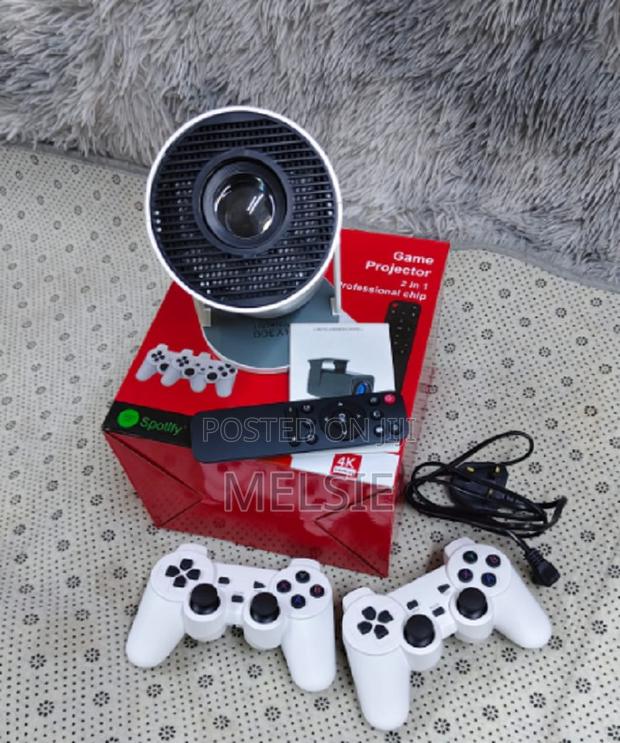 Android 11 Game Console Projector Mini New Outdoor Home Theater