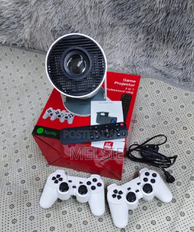 Android 11 Game Console Projector Mini New Outdoor Home Theater