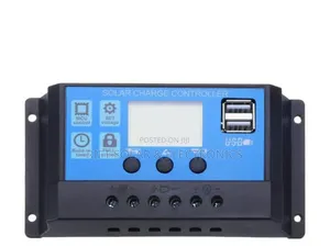 80 Watts - 18v Solar Panel - 10a Controller - 10 Meters Pv Cable