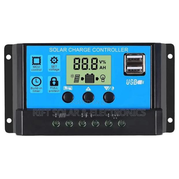 40a Digital PMW Usb Solar Charger Controller 12v/24v/36v - main view