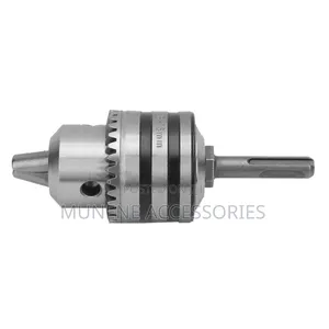 3.0-13mm 1/2 Key Type Drill Chuck Adapter Kit Wit Hammer Round Adapter