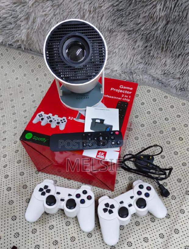 Hy300 Mini Portable Projector – Game Console Smart Android Projector - thumbnail 2