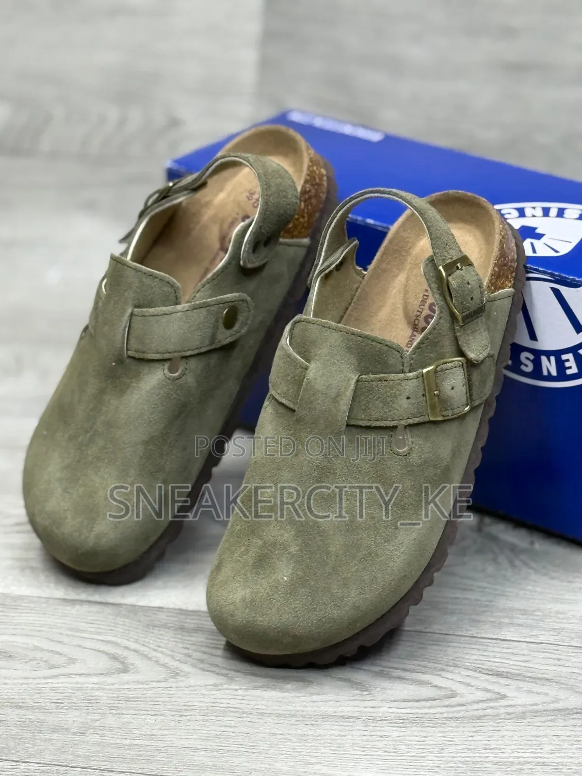 Leather/Suede Clogs