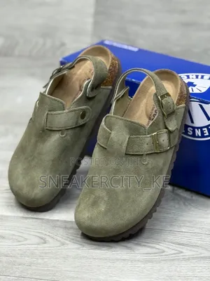Leather/Suede Clogs