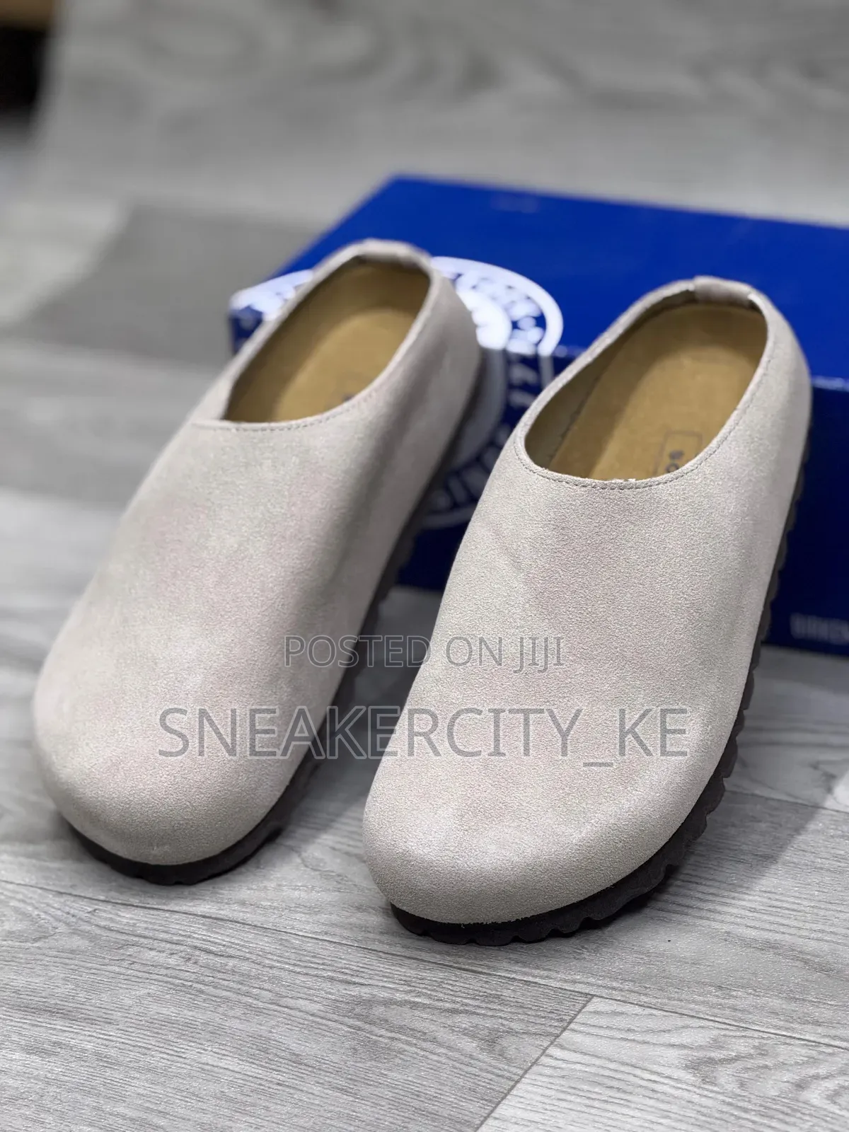 Leather/Suede Clogs