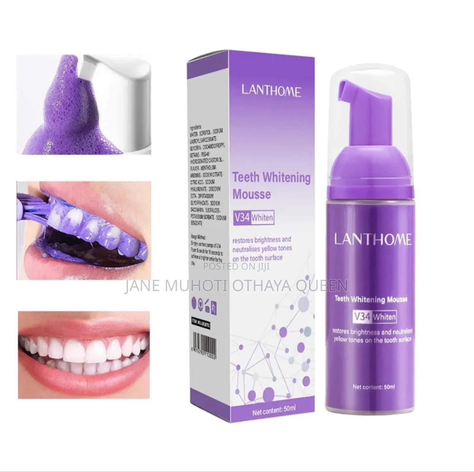 Lanthome Teeth Whitening Mousse
