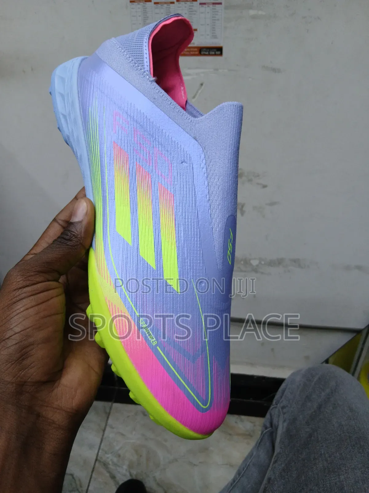 Adidas F50 Pro Tf Celestial Victory Laceless Trainers