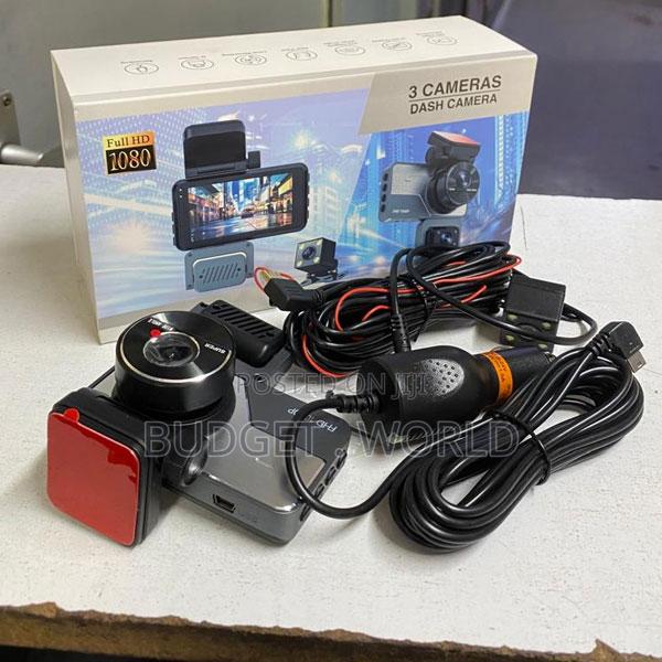 1080p Car 3 Channel Front/Rear/Inside Video Recorder Camera G-Sensor