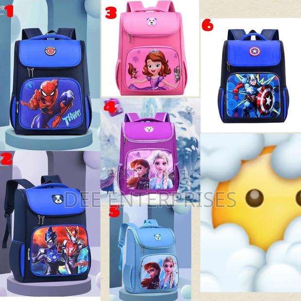 Big Size Cartoon Themed School Bags - main view