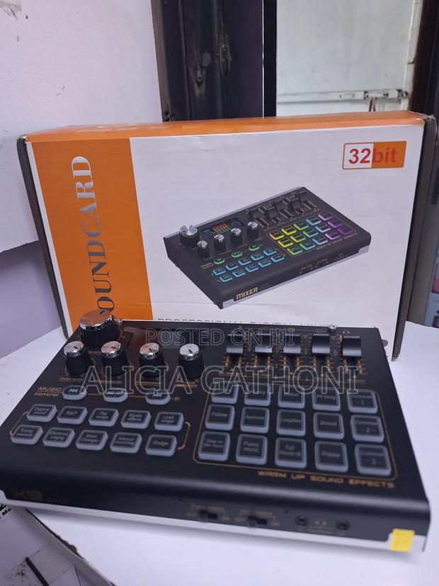 32bit Sound Card With XLR Port - main view