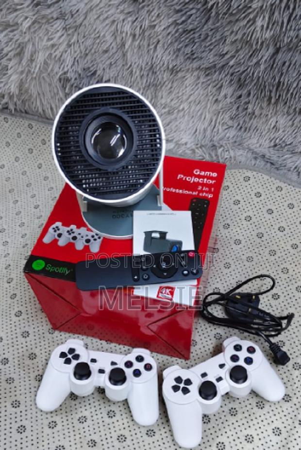 Hy300 Game Projector Android 11 System With Wireless Gaming Controller - thumbnail 2
