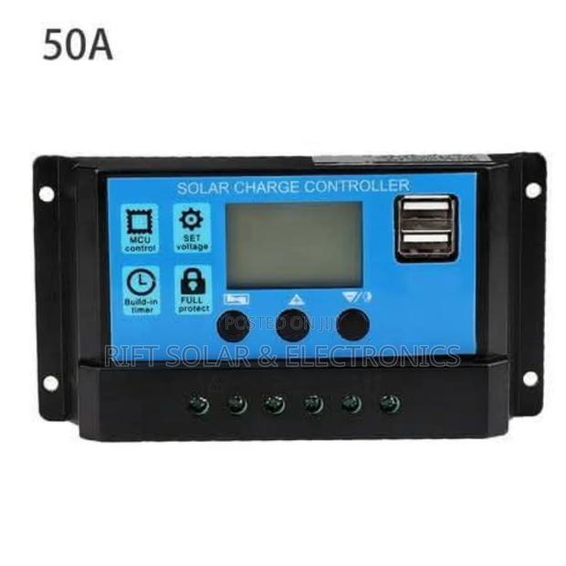 50a Solar Charger Controller 24v - 36v PMW - main view