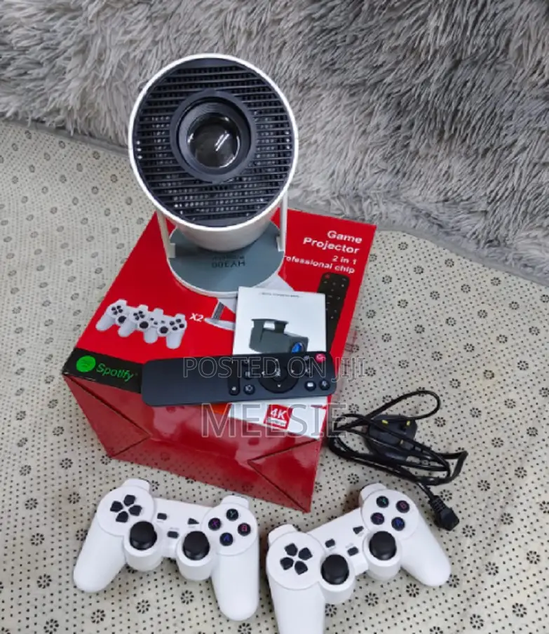 Hy300 Game Projector Android 11 With Wireless Gaming Controller