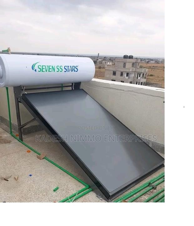 Seven S’S Stars 200l Domestic Solar Water Heater (White)